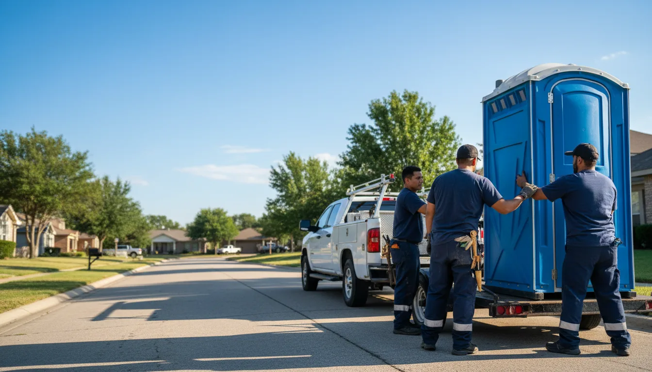 Portable Toilet Rental in Hankamer, TX near me
